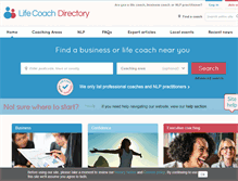 Tablet Screenshot of lifecoach-directory.org.uk